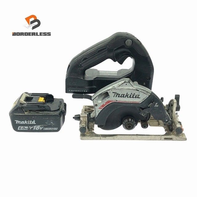 ☆中古品☆makita マキタ 18V 125mm 充電式マルノコ HS474D 黒 