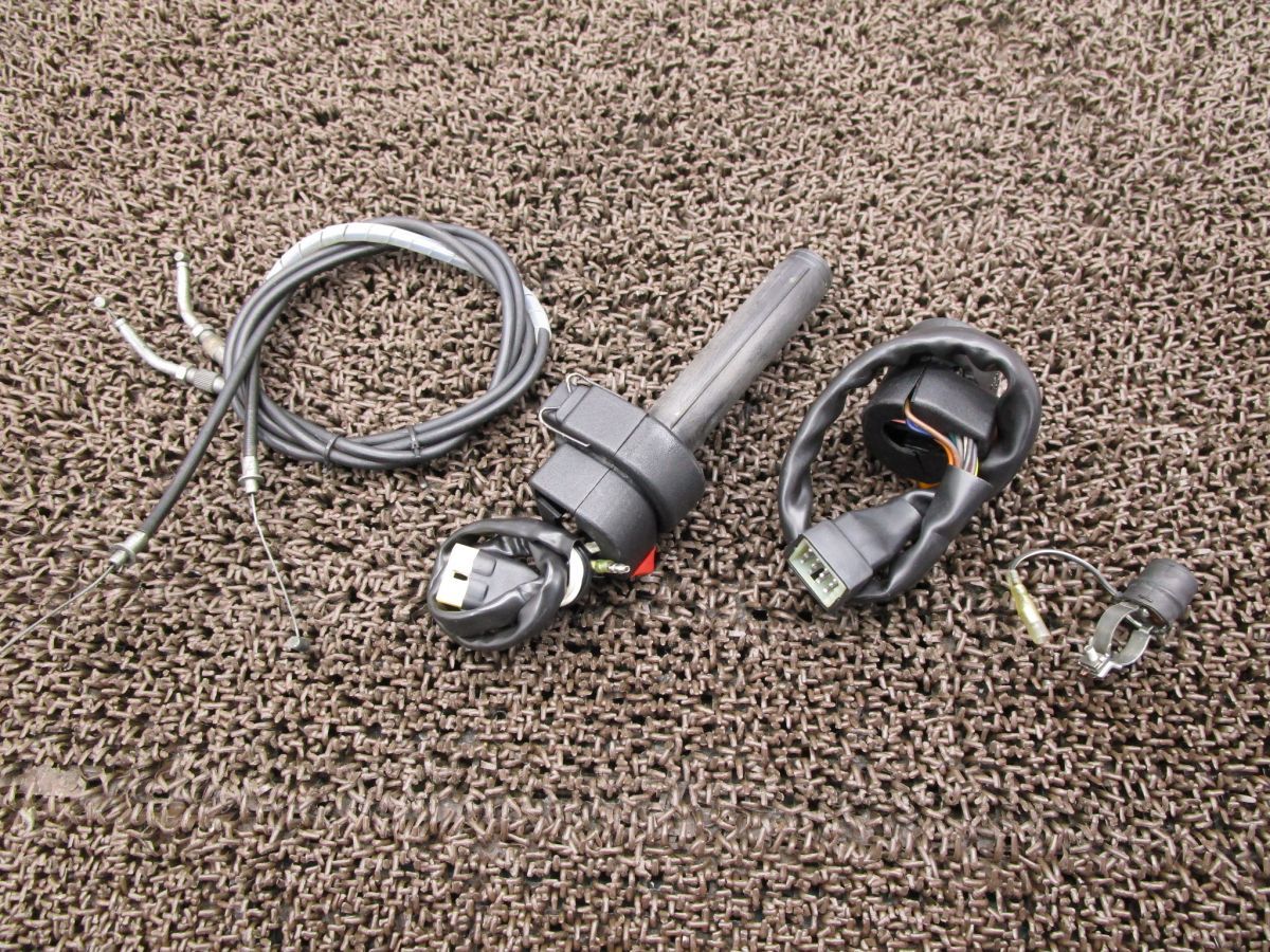 モトグッチ ルマン850 ハンドルスイッチ 左右 A7532 スロットル キルスイッチ ワイヤー VF VF MOTO GUZZI LE MANS Ⅲ キャブ車