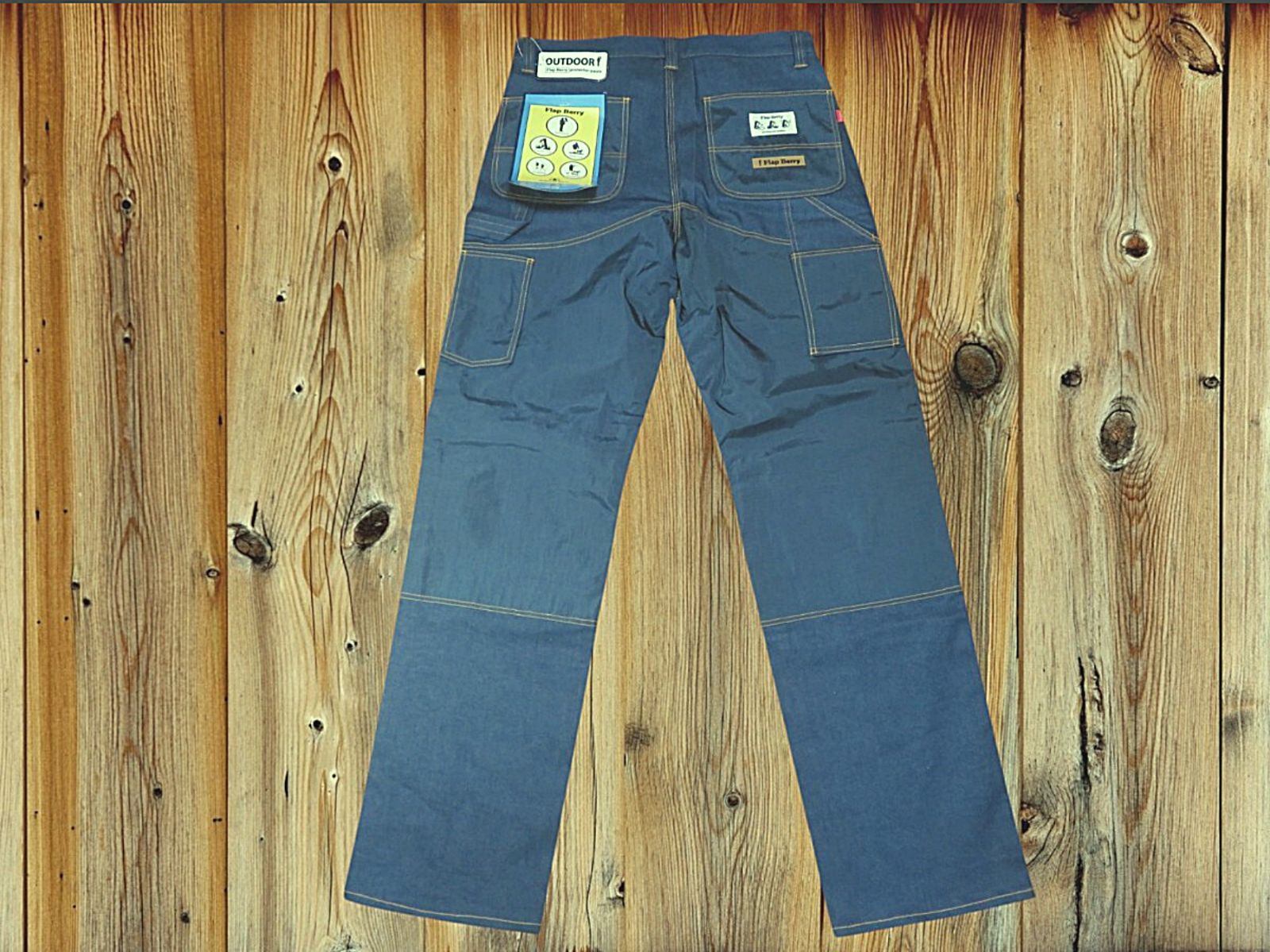 ✅️ デットストック 36インチ Flap Berry フラップベリー ¥29800 プロテクターパンツ ダブルニー バイカー 鷹狩り バイク 好き アウトドア ワークパンツ パンツ ペインターパンツ ジッパーフライ DIY 好きに