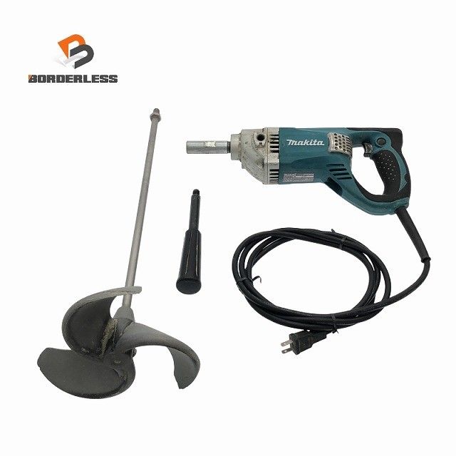品 makita マキタ 100V カクハン機 UT2204 シャフト パドル付 コード式 かくはん機 攪拌機 撹拌機 ミキサー117169