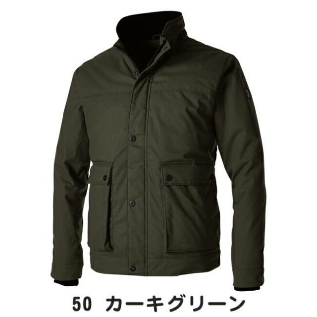 種類11：50 カーキグリーン/L TSDESIGN 藤和 ライトウォームジャケット 3526