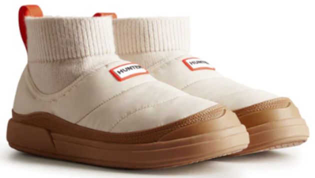 ハンター レディース イン アウト ニッティド カフ スリッパ― ブーツ WGU 24 cm