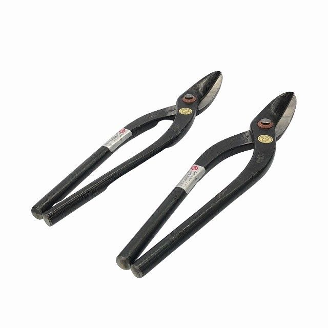 2点セット 直徳 ナオトク 銀印 厚柳刃 240mm 金切鋏 柳刃 ステン117199