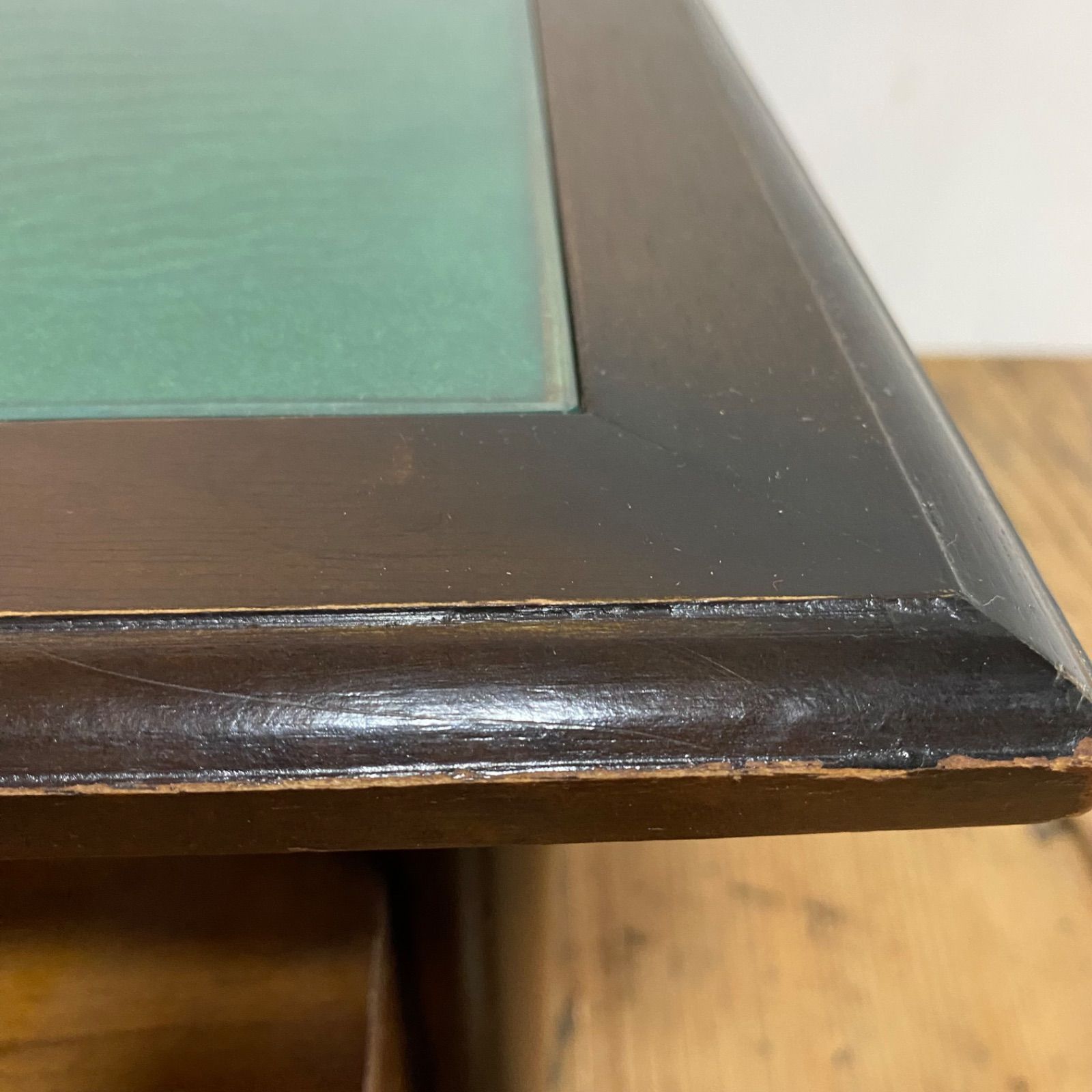 2点セット カリモク ラック ガラステーブル レトロ y81 - メルカリ