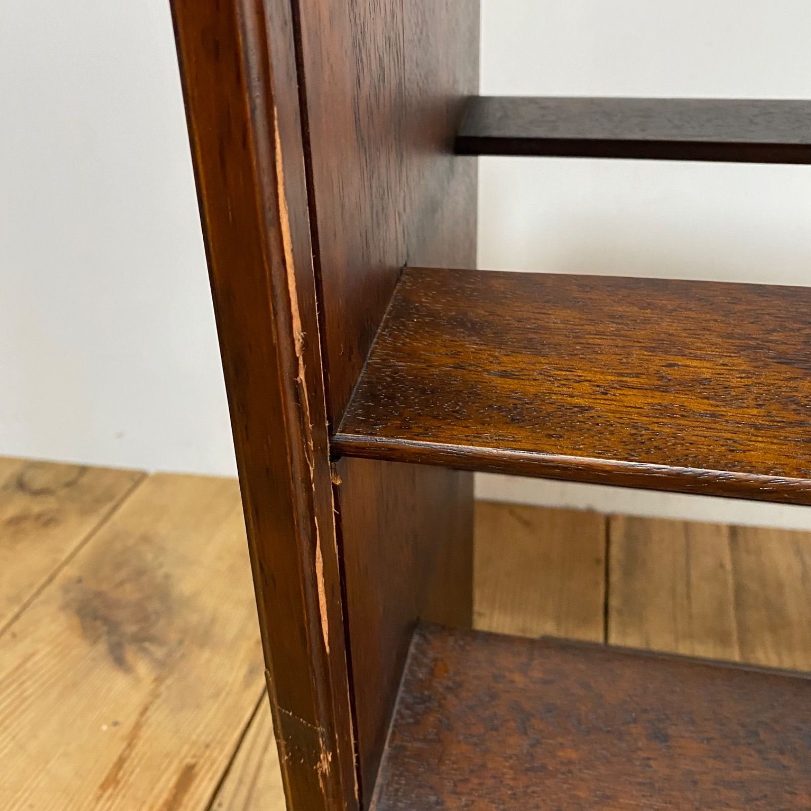 2点セット カリモク ラック ガラステーブル レトロ y81 - メルカリ