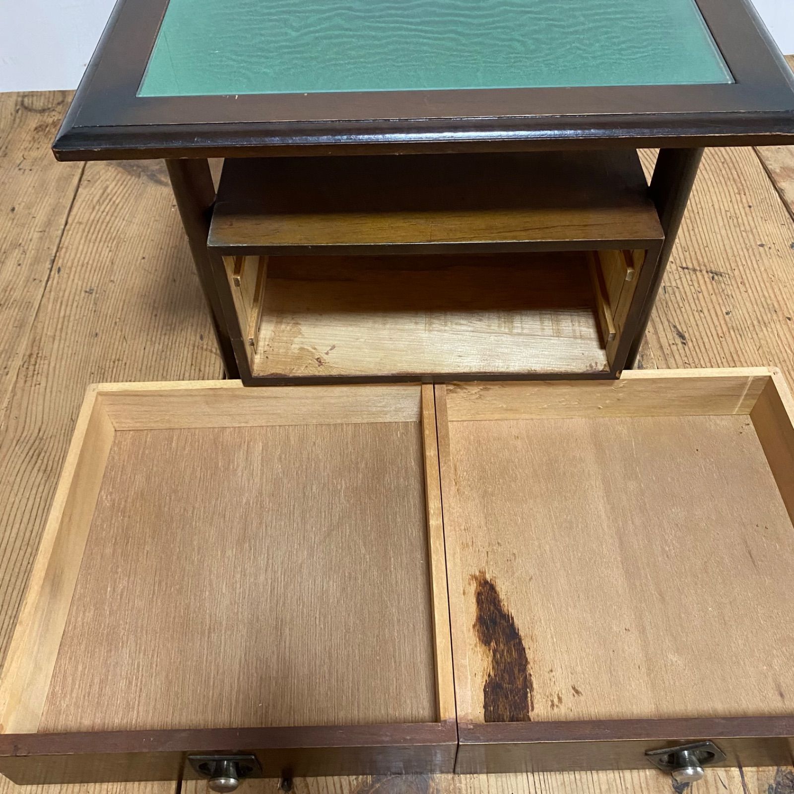 2点セット カリモク ラック ガラステーブル レトロ y81 2点セット カリモク ラック ガラステーブル レトロ y81 - メルカリ