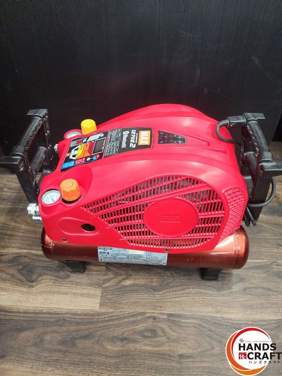 エアコンプレッサー エアをためることはできるがエア漏れがあるため