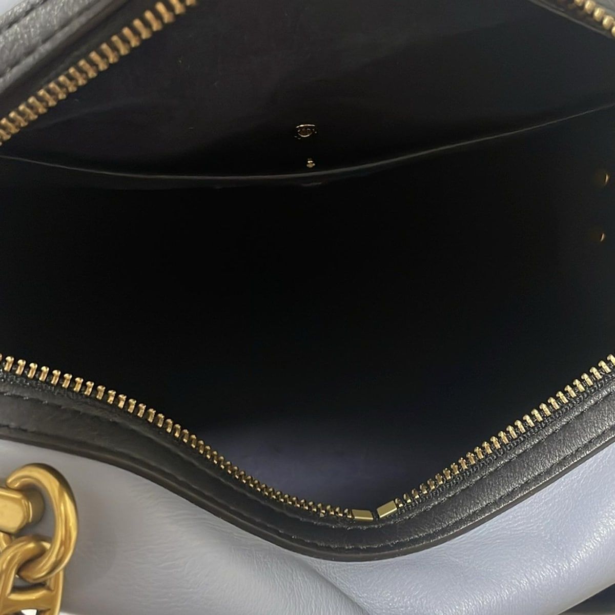 76076 ブルーグレー×ベージュ×黒