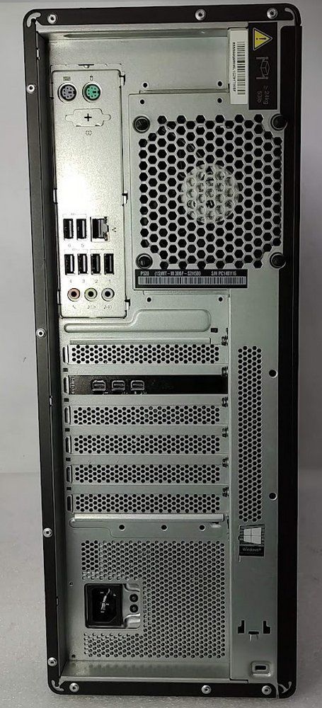 Win11Pro 高クロック 超速SSD タワー型WS Lenovo ThinkStation P520 Xeon W-2125 4GHz 64GB NVMe 512GB 128GB 1TB Quadro P400 DVD