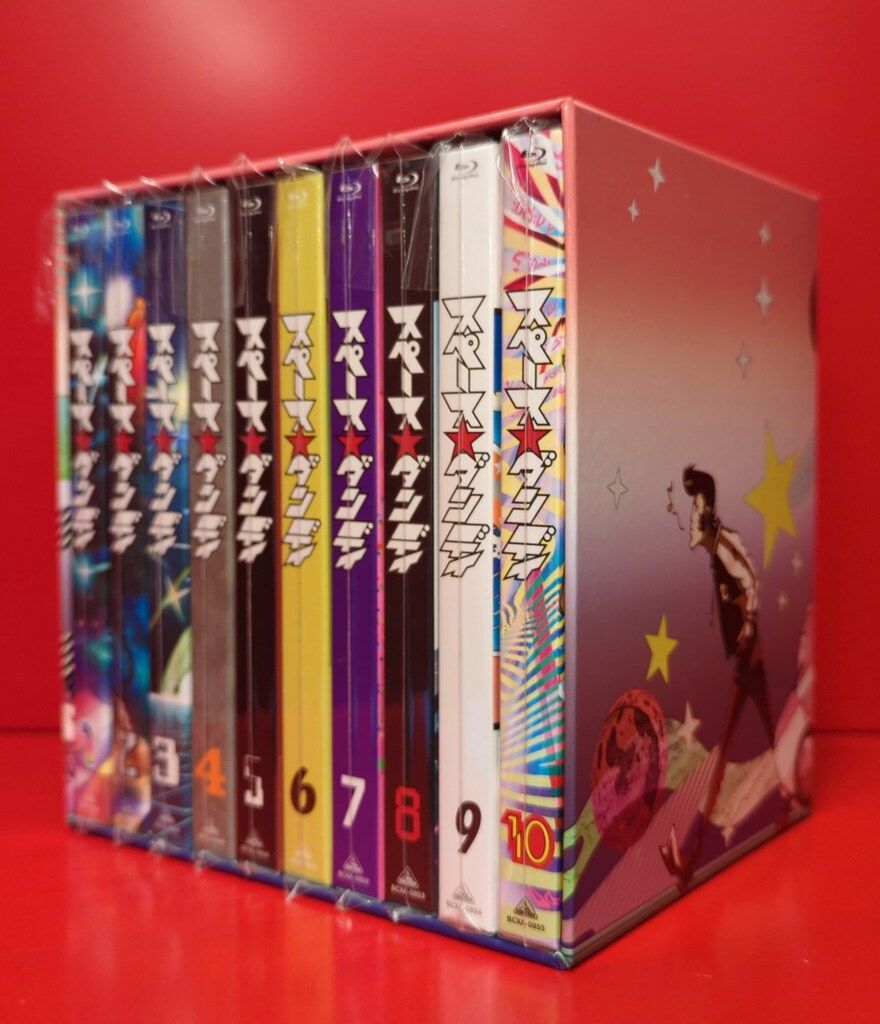 アニメBlu ray アニメイト特典 収納BOX付 スペース ダンディ 全10巻セット 各巻 BOX使用 イタミ