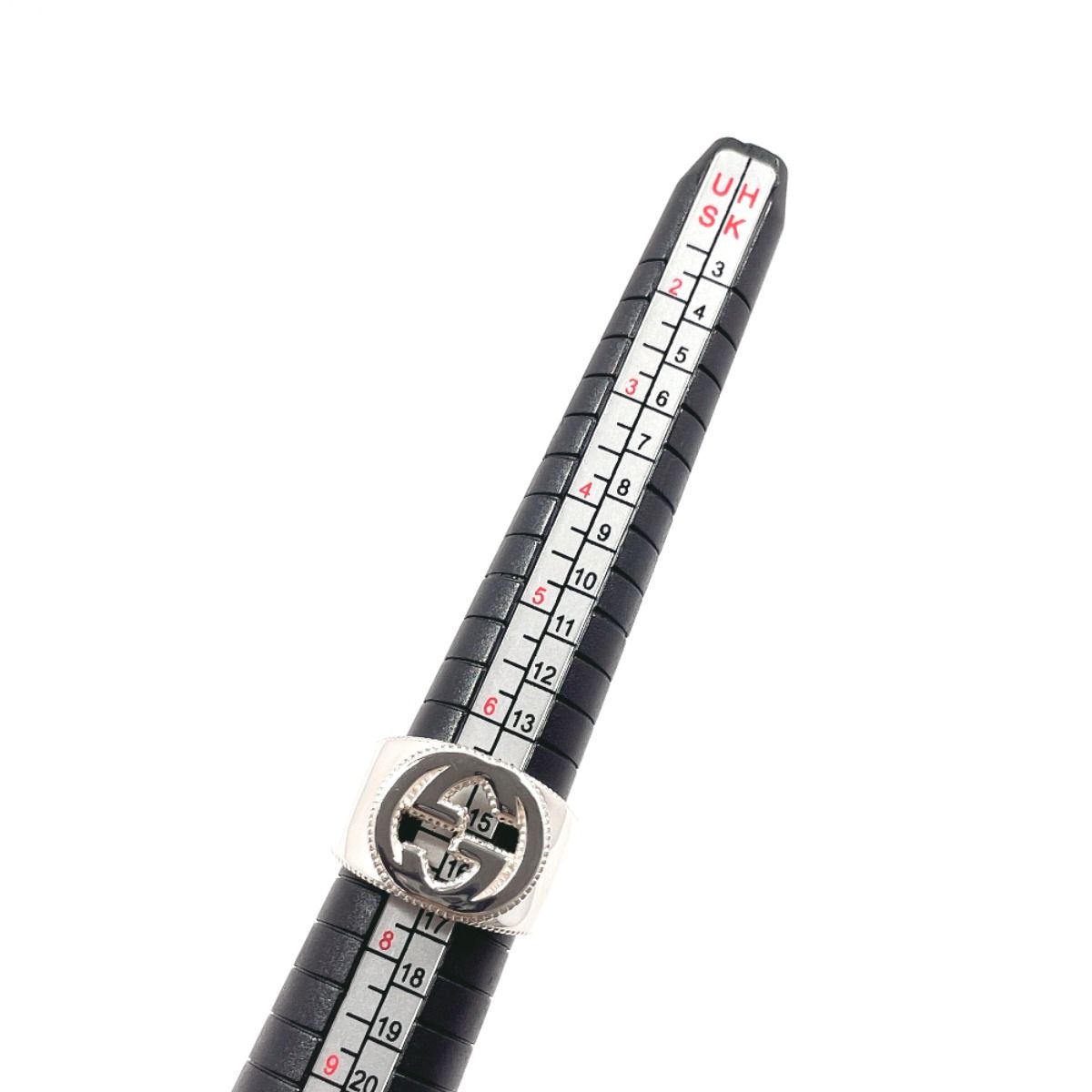 グッチ リング 指輪 インターロッキングG シルバー WWW_SHINETEETH_COM