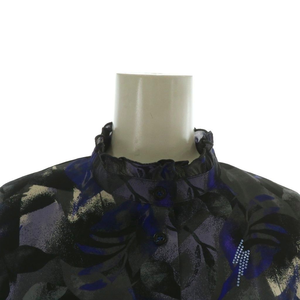 新品ワンピース　SUPER LADY☆Kansai Yamamoto☆黒 スーパーレディ SUPER LADY by KANSAI YAMAMOTO ワンピース 長袖