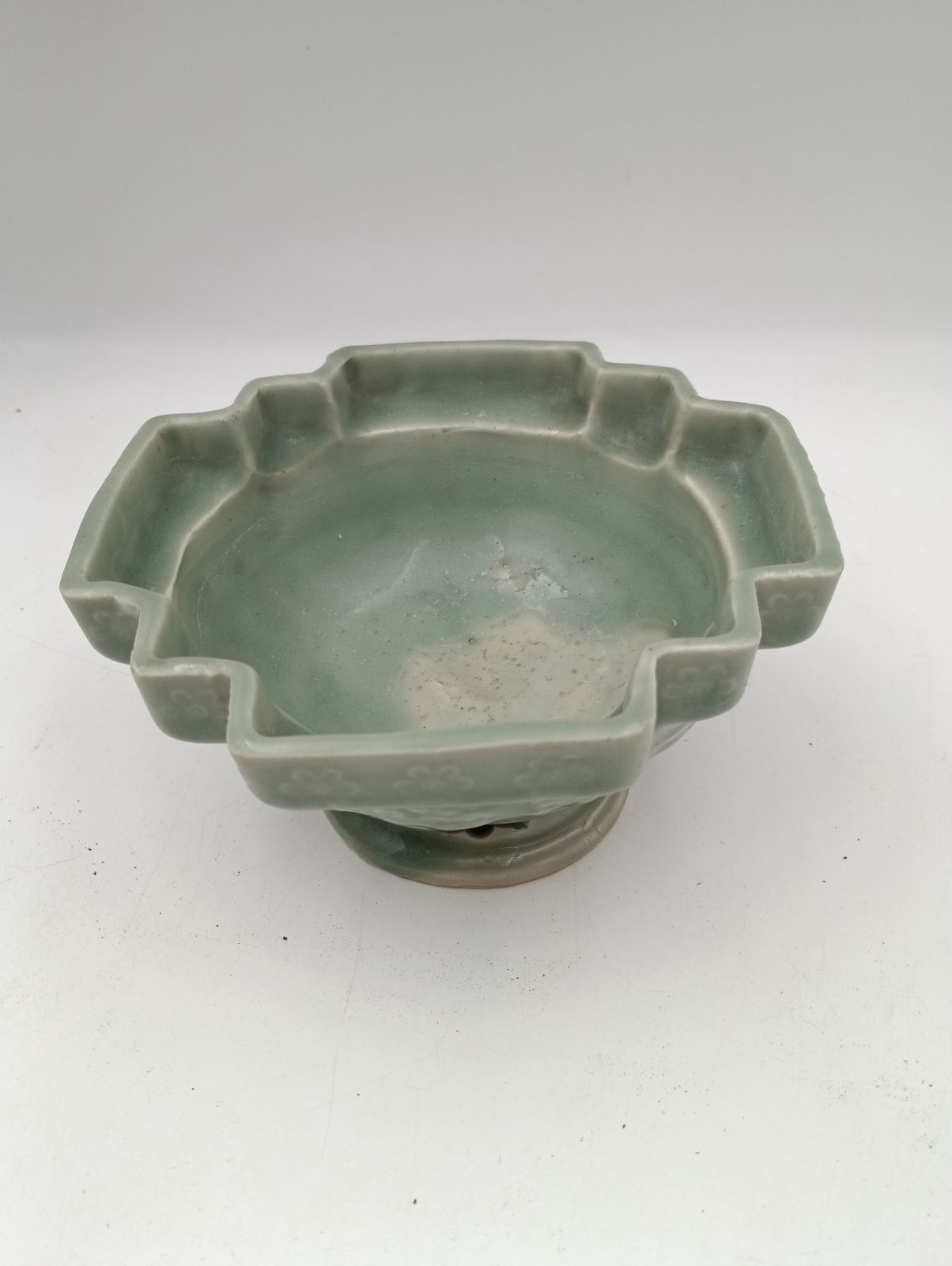 K-1605】江戸後期？ 明治？ 骨董品 三田青磁鉢 - メルカリ