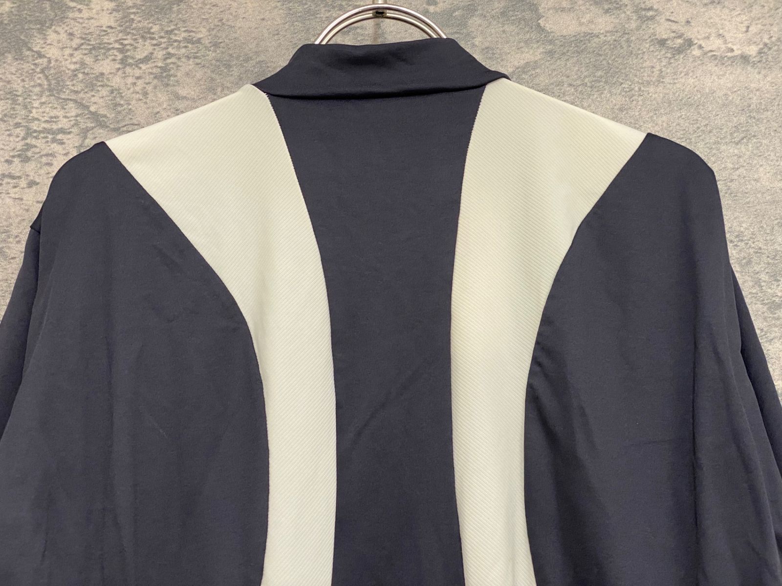 JN603 カステリ castelli 半袖サイクルジャージ 黒白 XXXL 色移り