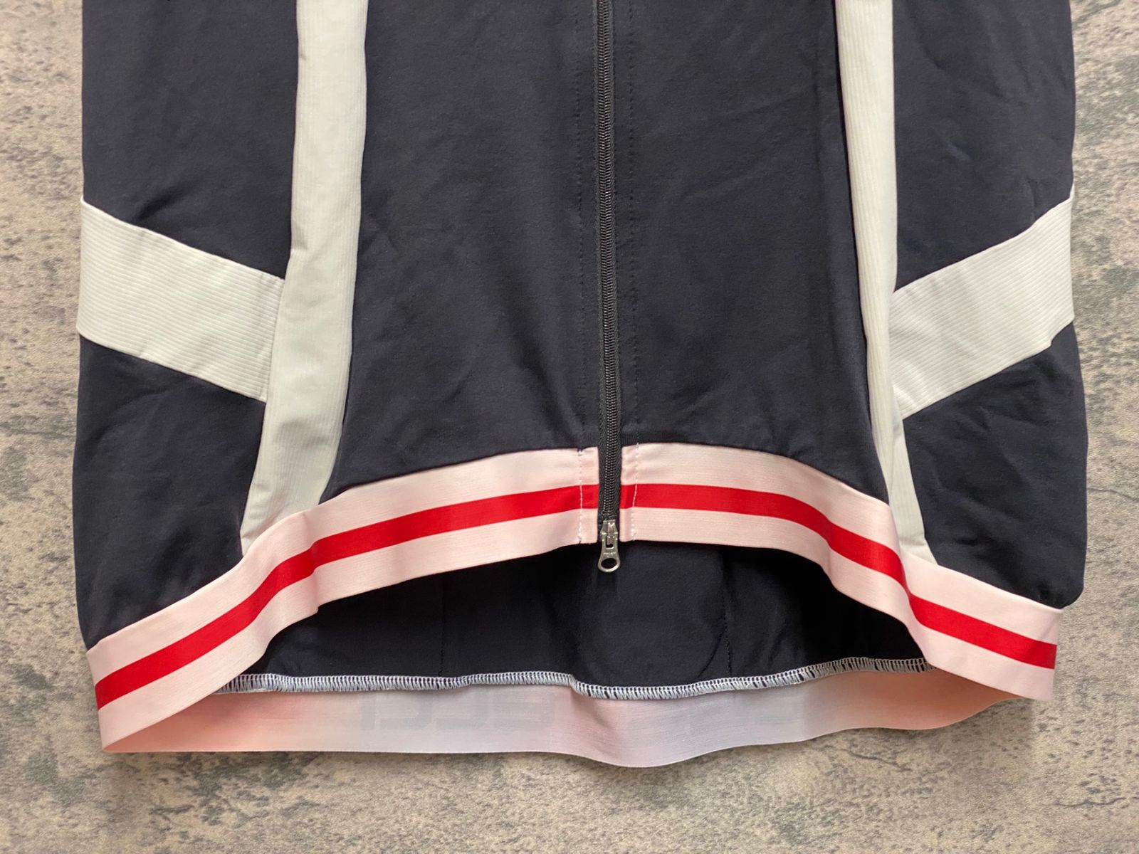 JN603 カステリ castelli 半袖サイクルジャージ 黒白 XXXL 色移り