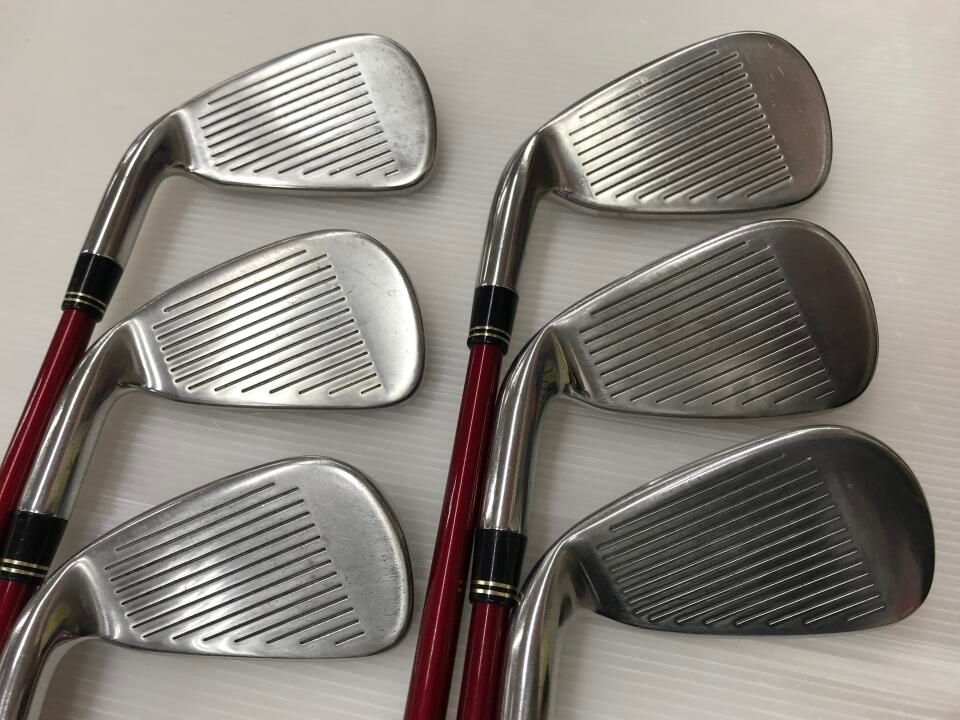 テーラーメイド ツアーバーナー メンズゴルフ アイアンセット 6本 S 右