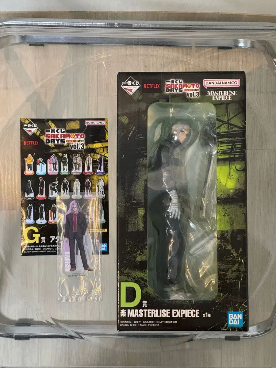 ガク D賞フィギュア シシバ アクリルスタンド