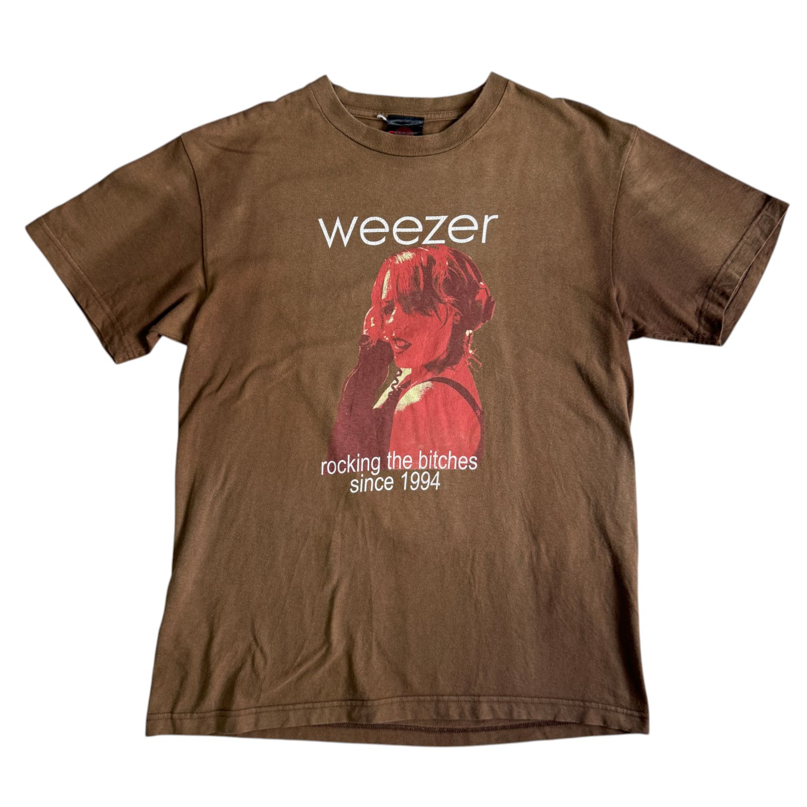 00s Weezer rocking the bitches since 1994 プロモ ライブグッズ T