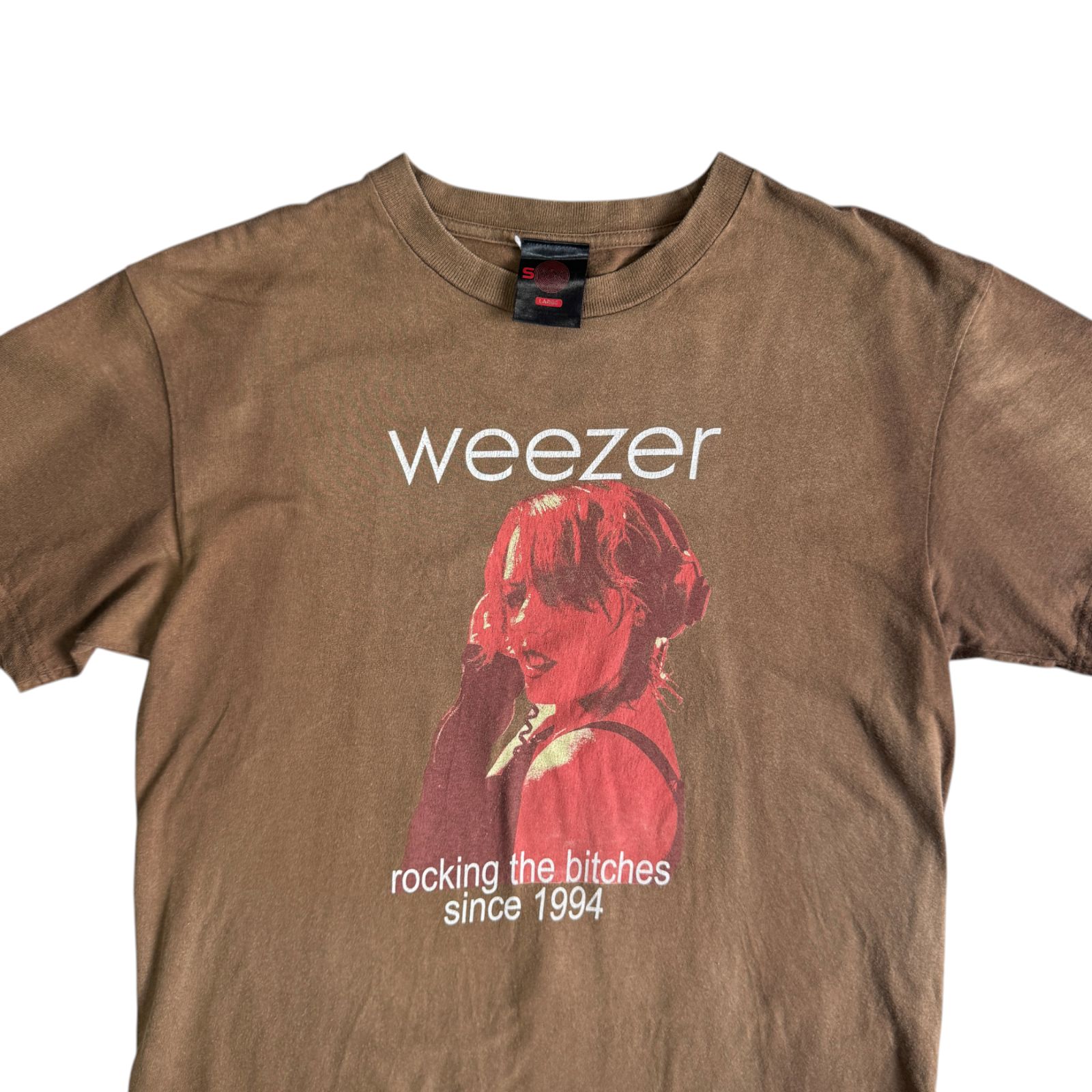 00s Weezer rocking the bitches since 1994 プロモ ライブグッズ T