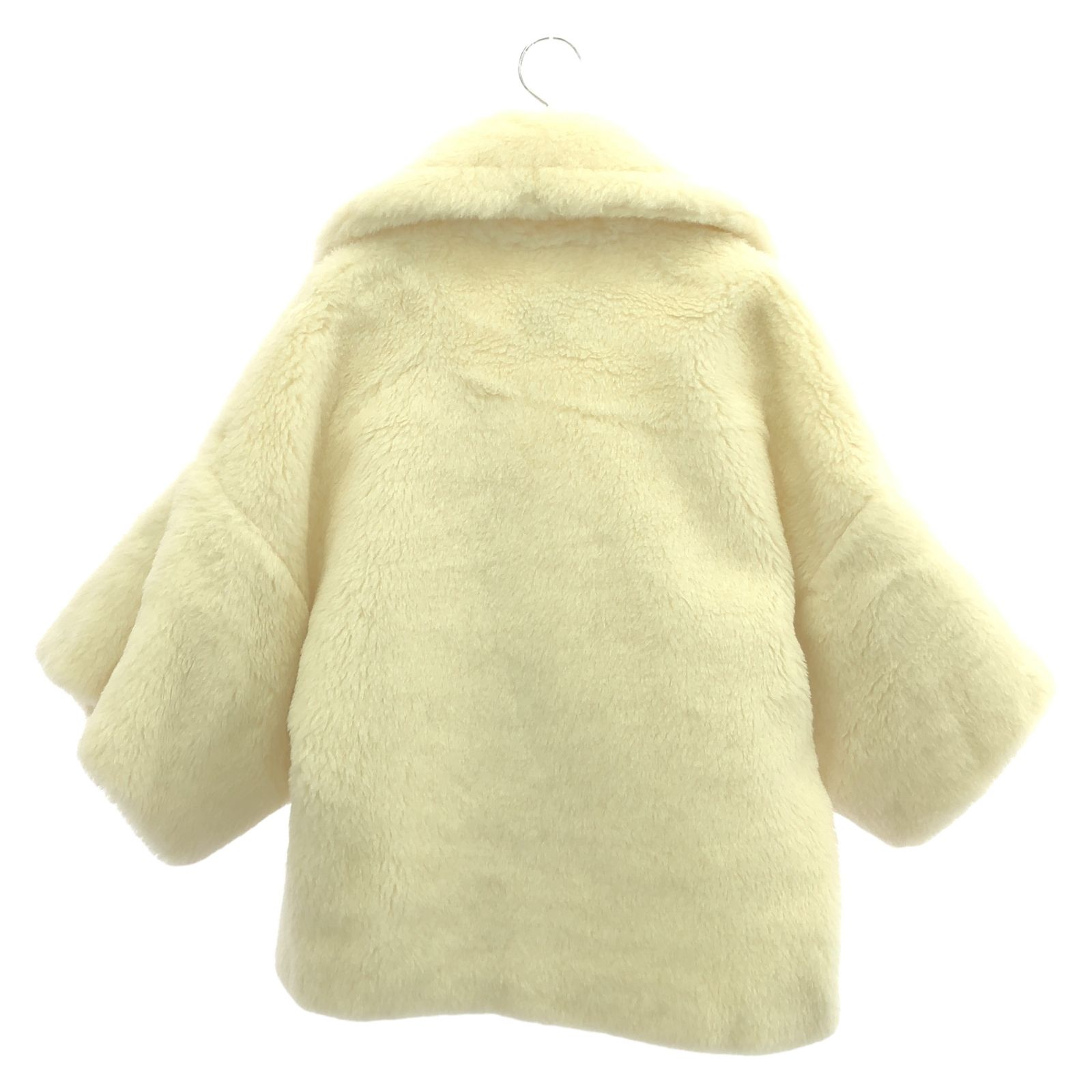 マックスマーラ MAX MARA テディベア ジャケット ホワイト その他 テディベア ジャケット レディース Used A