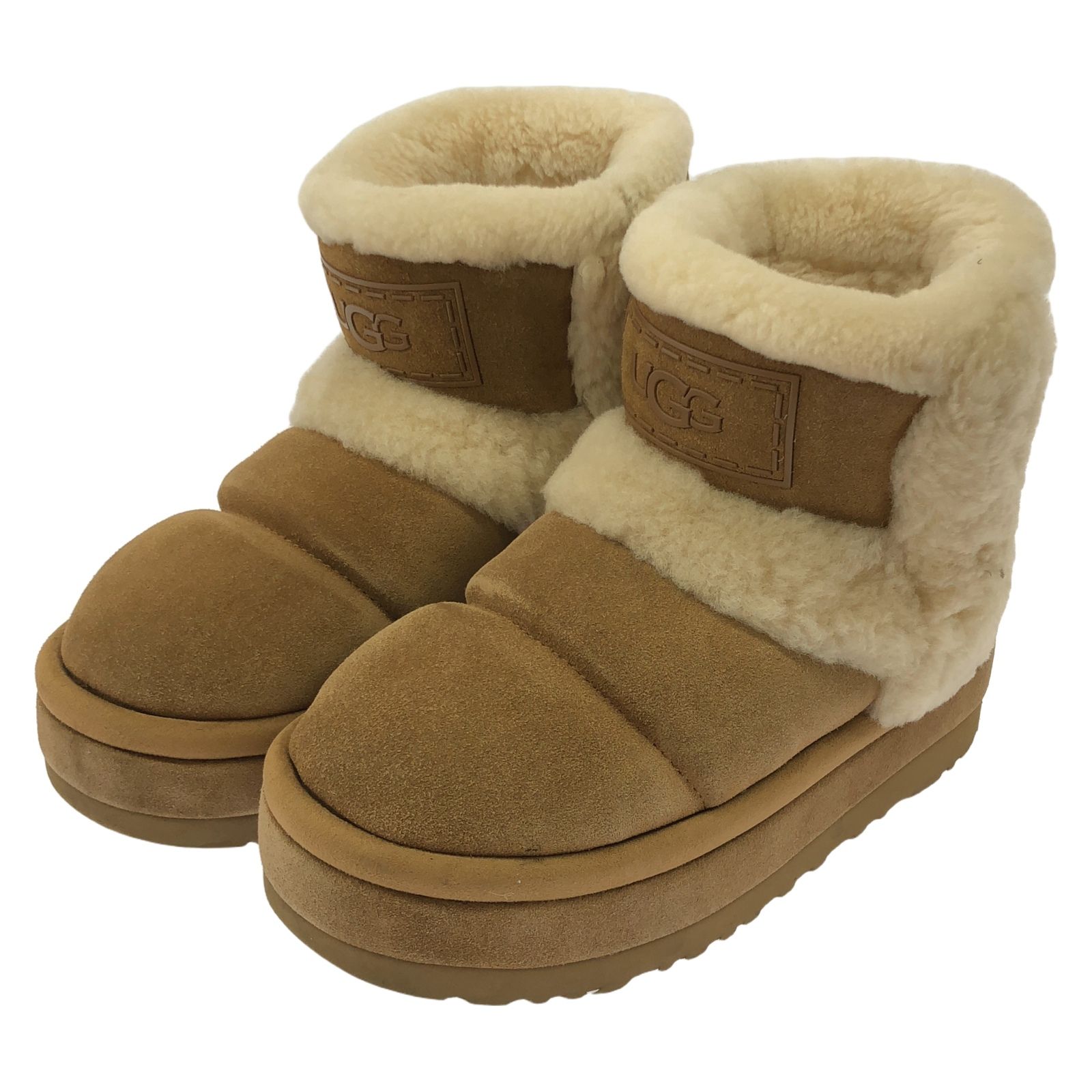 未使用品】UGGクラシック ブーツ チラピークシャイン アグ ムートン