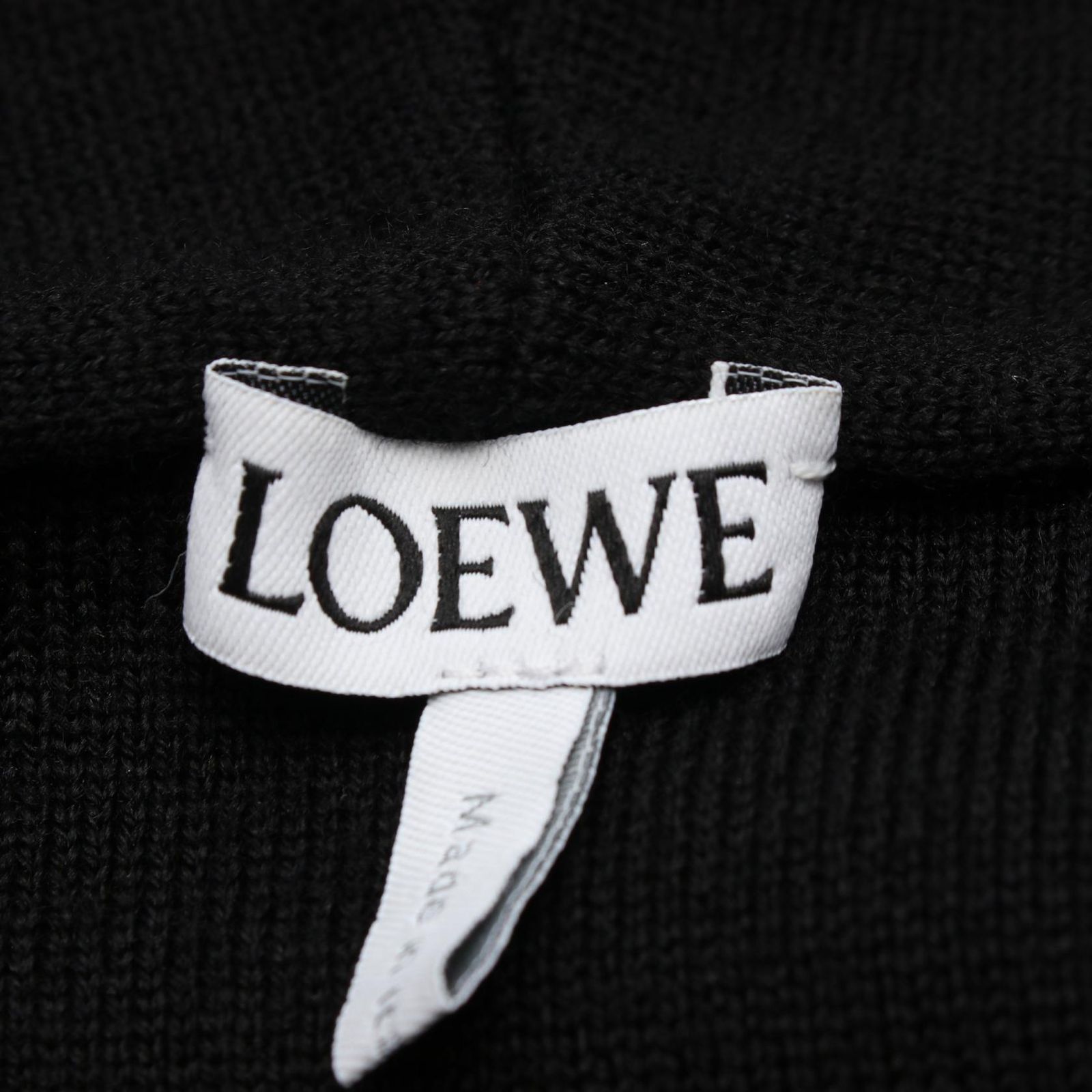 ロエベ LOEWE パーカー アナグラム ジップアップフーディ ニット 