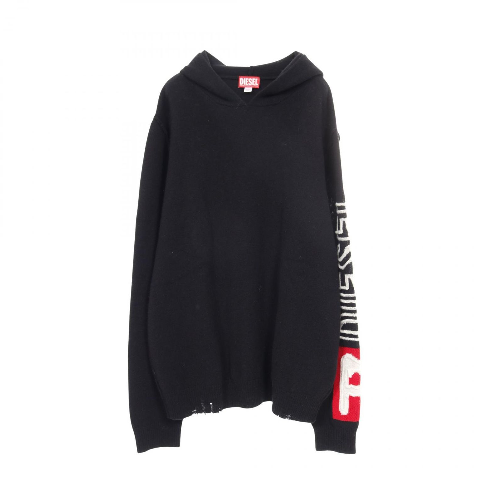 ディーゼル DIESEL ニット K-TELENDO ブラック ウール ニット メンズ Used A