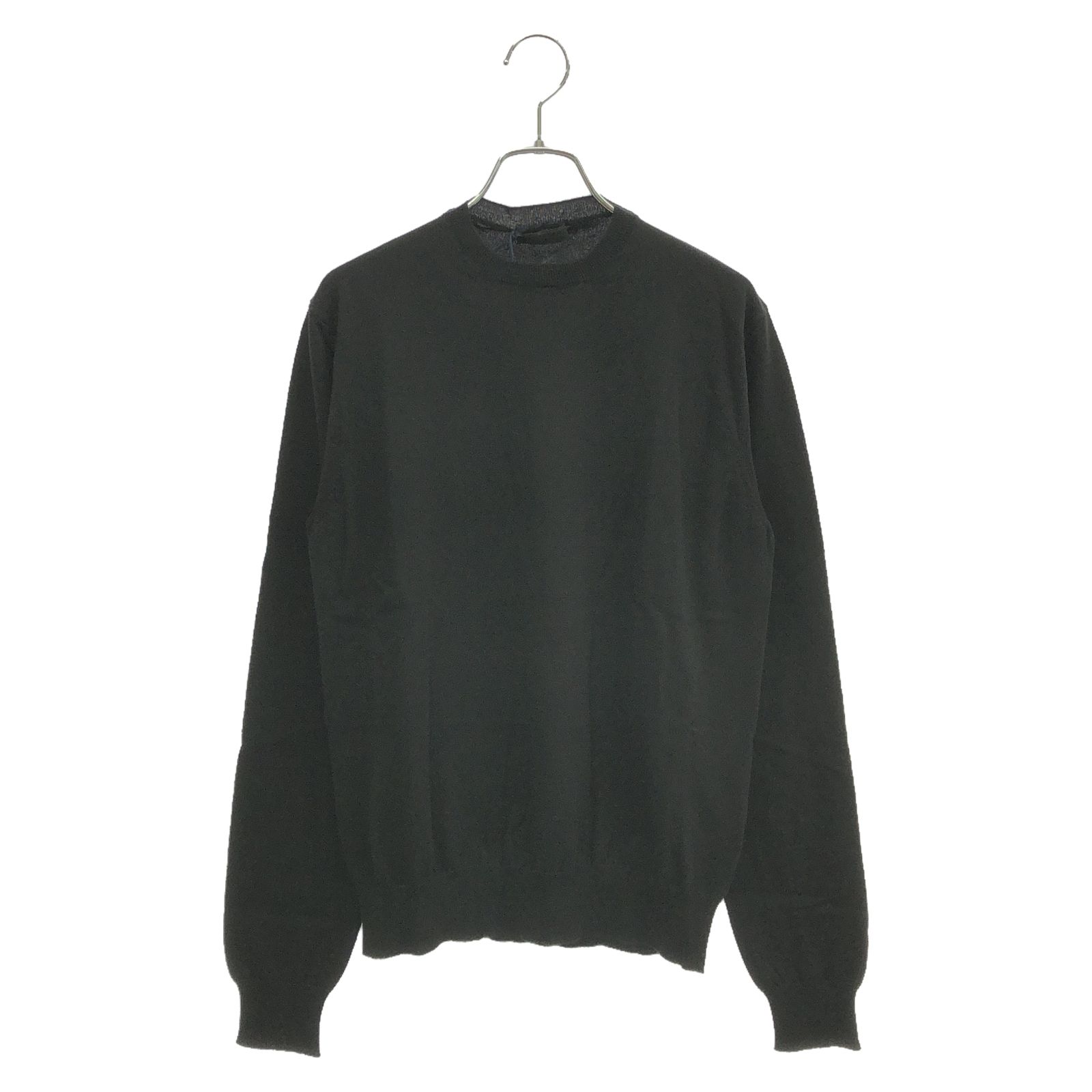 プラダ PRADA ニット ニット ブラック ウール ニット メンズ Used A 