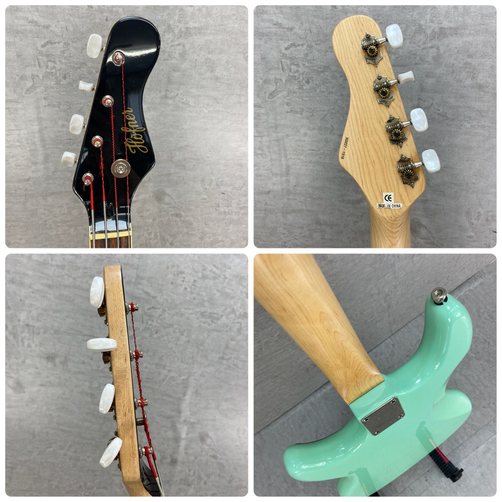 ヘフナー　エレキベース　HCT-GLXB-BL　ショートスケール　ハードケース ヘフナー エレキベース HCT-GLXB-BL ショートスケール ハード