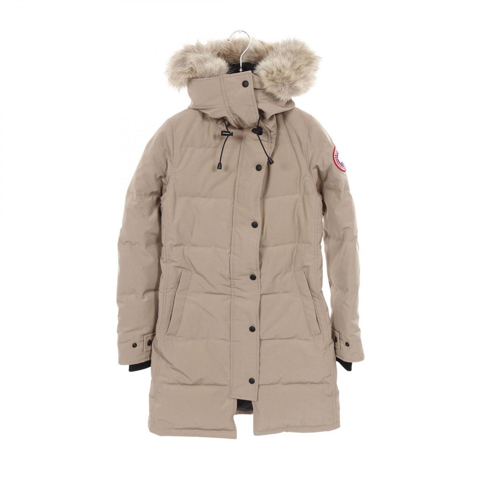 カナダグース CANADA GOOSE ダウンジャケット MACKENZIE PARKA マッケンジー パーカ 2302JL ベージュ その他 ダウンジャケット レディース Used A