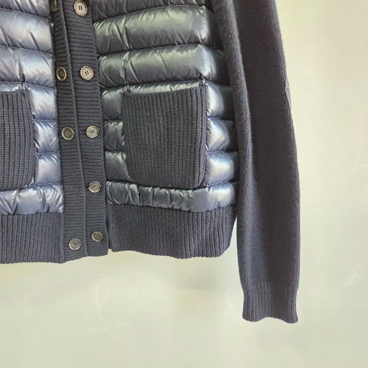 カーディガン ネイビー