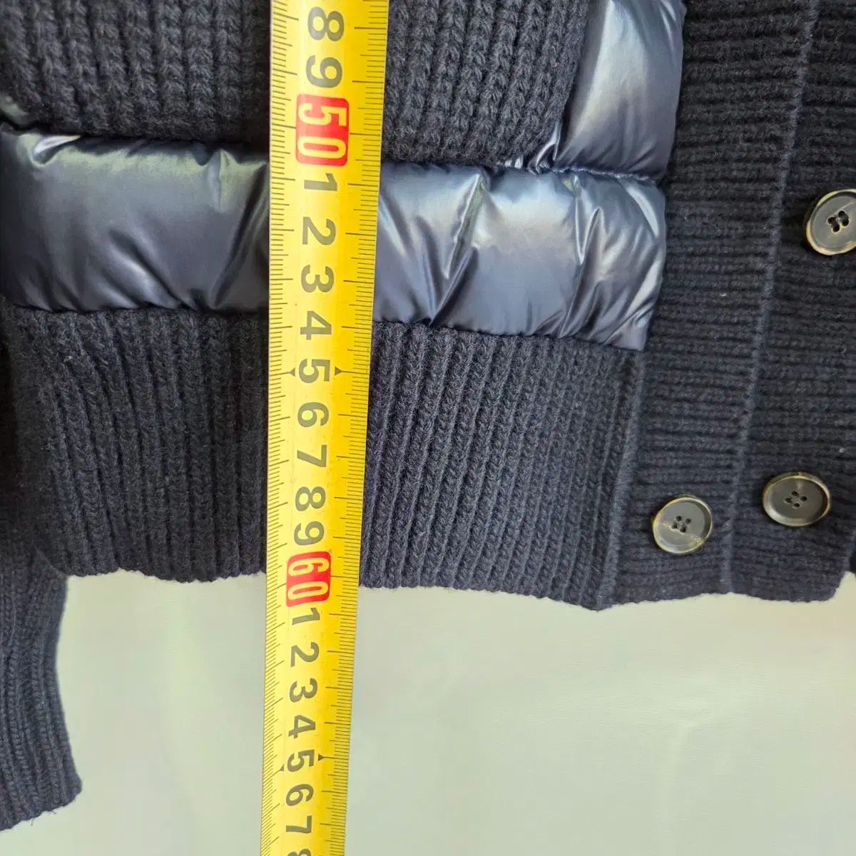 O 2nd オッズセカンド ダウン ミックス ニット ダウン カーディガン ネイビー レディース GULLKHAN_COM