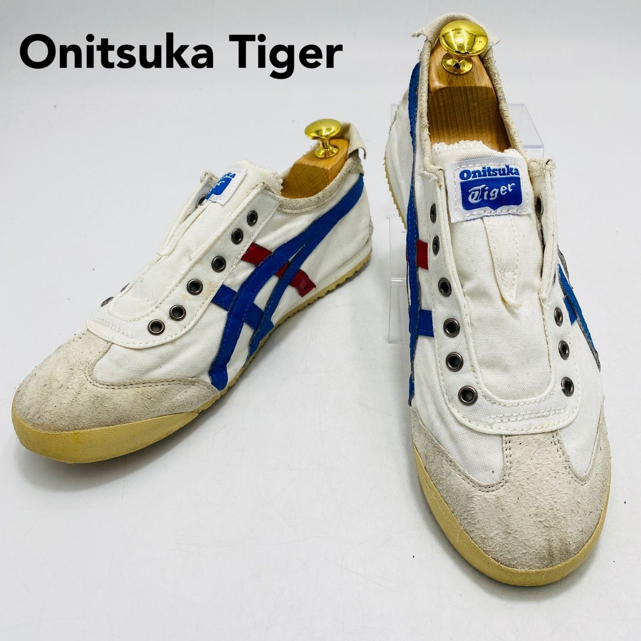 Onitsuka Tiger TH1B2N MEXICO66 スリッポン 26.5cm ホワイト メンズ 