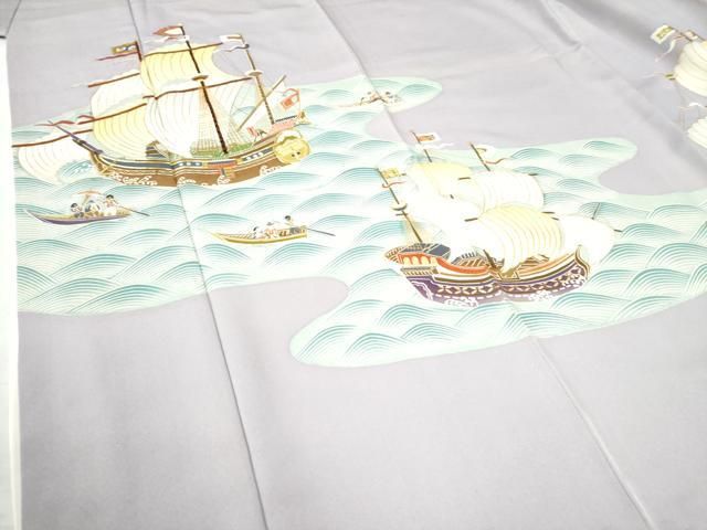 豪華色留袖 駒刺繍