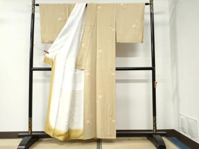 平和屋着物○上質な小紋 枝花文 正絹 逸品 CAAZ2859yc - メルカリ