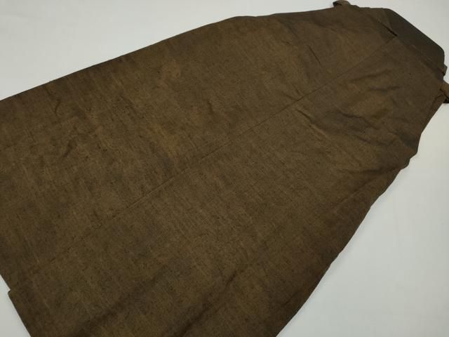 平和屋着物 男性 馬乗り袴 紬地 霞文 正絹 ut