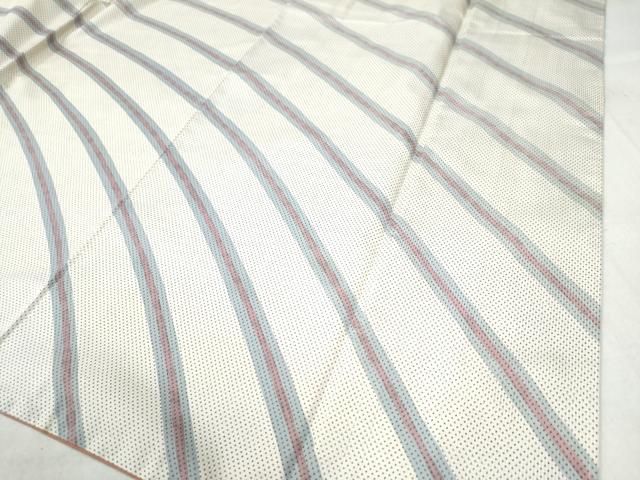 ☆平和島様☆専用出品商品です！ 平和屋着物○本場大島紬 白大島 7マルキ 変わり縞 正絹 逸品