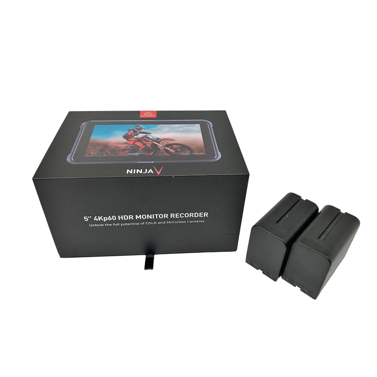 ATOMOS NINJA V ATOMNJAV01 モニター 一体型 ポータブル レコーダー 5.2インチ O10579882