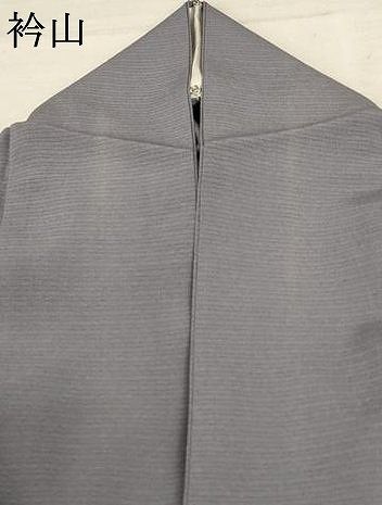 平和屋着物＊夏物 色無地 絽 桔梗鼠色 正絹 逸品 AABC1895jd - メルカリ