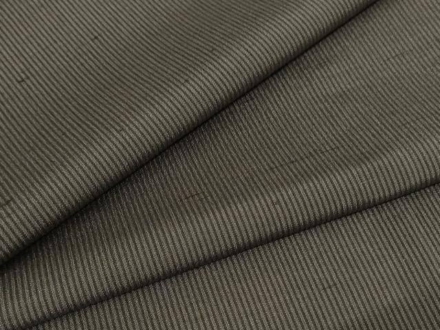 平和屋着物 夏物 小紋 紗 縞 洗える着物 AABC1898jd