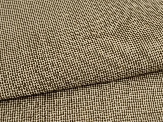 平和屋着物 夏物 男性 本場小千谷ちぢみ 格子 麻 jd