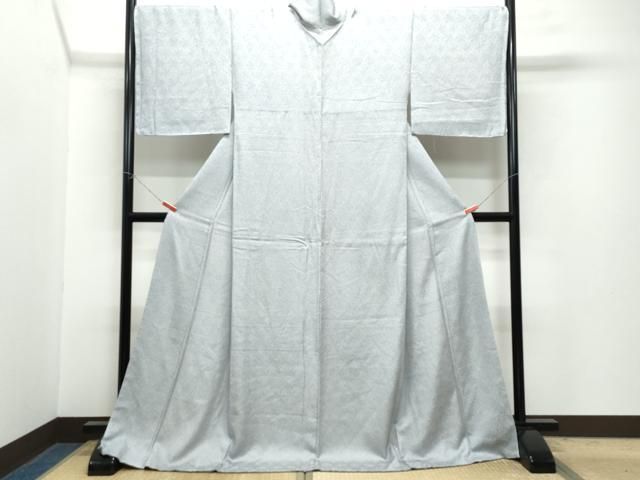 平和屋着物 大変加工の良い総絞り小紋 ロング丈 正絹 CAAZ1023vf