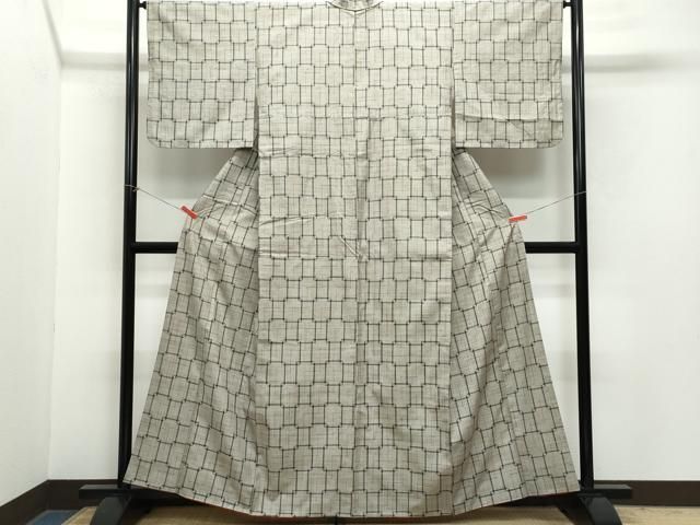 平和屋着物●上質な小紋　吉祥横段文　正絹　逸品　CAAZ1000vf 平和屋着物○上質な紬 吉祥文 正絹 逸品 CAAZ1030vf - メルカリ