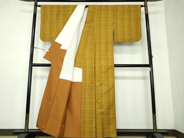 変わり格子 正絹