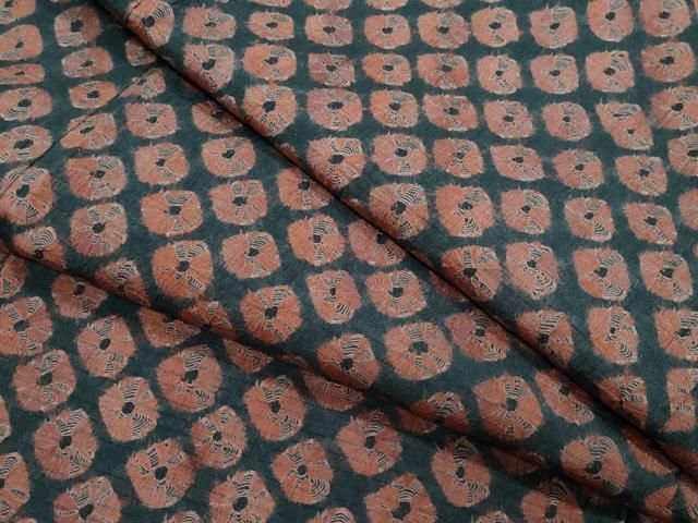 平和屋着物 上質な紬 総絞り 正絹 CAAZ1064vf