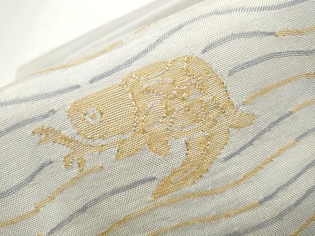 平和屋着物○つけ帯 名物裂 荒磯 正絹 逸品 CAAZ4097hy - メルカリ