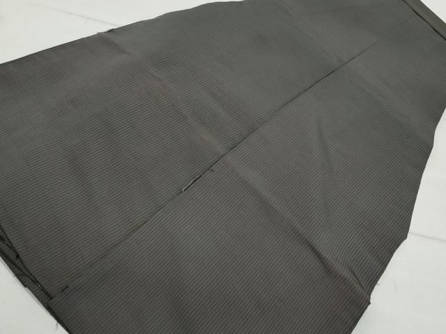 平和屋着物○男性 人間国宝 甲田栄佑 精好仙台平 馬乗り袴 間道