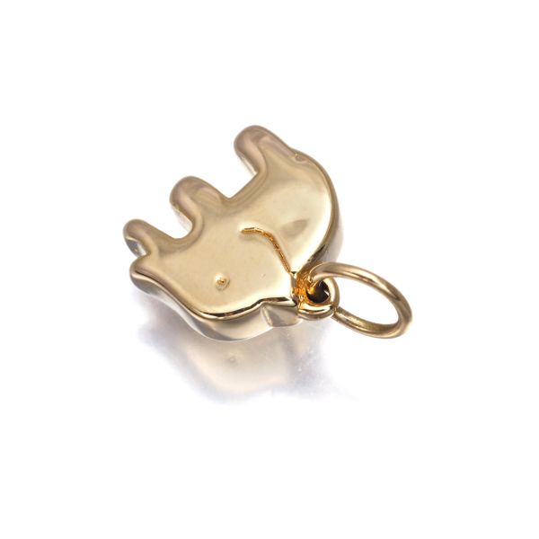 トウス ペンダントトップ 象 アニマル K18YG 179066