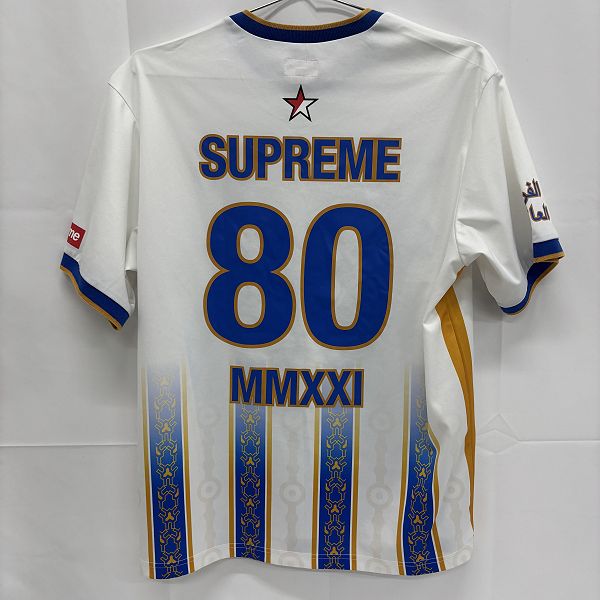 Supreme シュプリーム 21SS Arabic Logo Soccer Jersey アラビックロゴ サッカー ジャージ 半袖 シャツ M