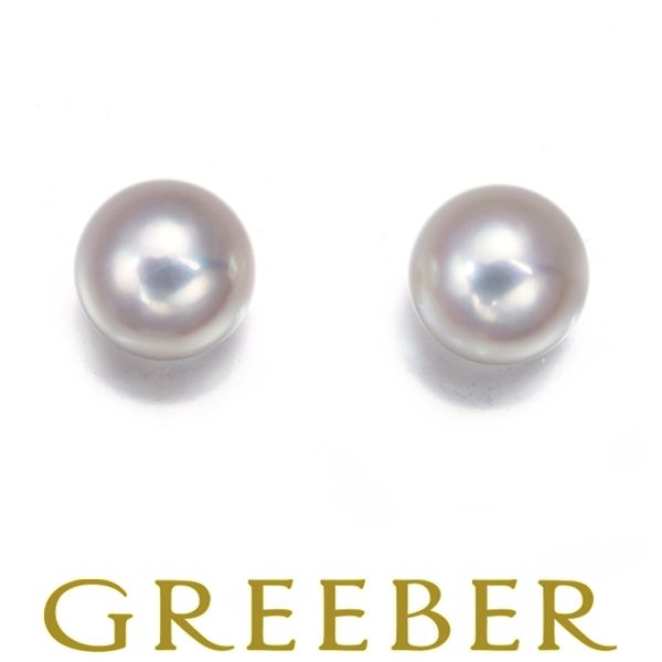 ミキモト ピアス パール アコヤ真珠 6.5mm K18YG 179462